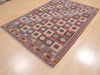 Kilim Red Hand Knotted 411 X 73  Area Rug 100-110266 Thumb 2
