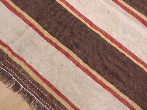 Kilim Brown Runner Flat Woven 46 X 116 Area Rug 100-110267 Image 9