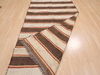 Kilim Brown Runner Flat Woven 46 X 116 Area Rug 100-110267 Thumb 11