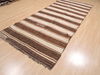 Kilim Brown Runner Flat Woven 46 X 116 Area Rug 100-110267 Thumb 2