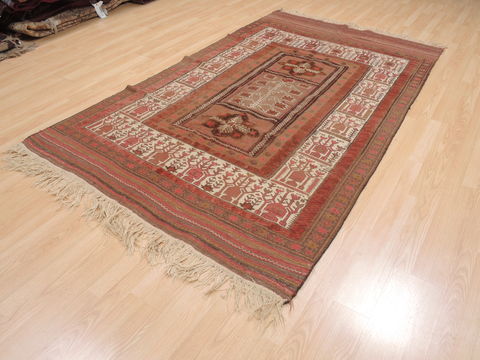 Kilim Red Flat Woven 411 X 86 Area Rug 100-110274 Image 2