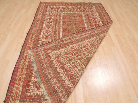Kilim Red Flat Woven 47 X 77 Area Rug 100-110275 Image 10