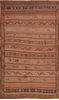 Kilim Beige Flat Woven 49 X 710  Area Rug 100-110277 Thumb 0