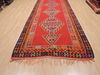 Kilim Red Runner Flat Woven 411 X 123  Area Rug 100-110278 Thumb 1