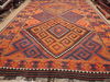 Kilim Red Flat Woven 101 X 162  Area Rug 100-110279 Thumb 1