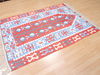 Kilim Red Flat Woven 411 X 59  Area Rug 100-110283 Thumb 11