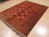 Khan Mohammadi Brown Hand Knotted 59 X 78  Area Rug 100-110290 Thumb 3
