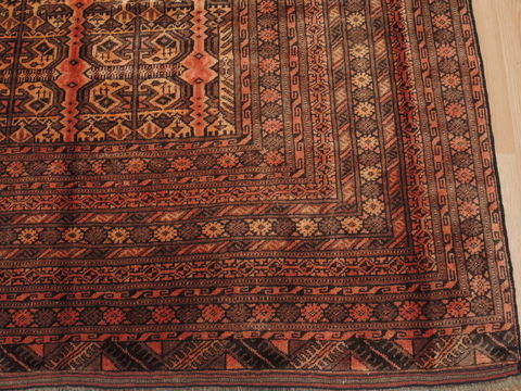 Khan Mohammadi Brown Hand Knotted 85 X 130 Area Rug 100-110291 Image 10