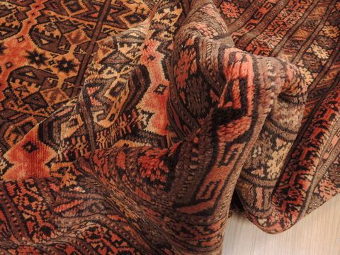 Khan Mohammadi Brown Hand Knotted 85 X 130 Area Rug 100-110291 Image 12