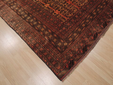 Khan Mohammadi Brown Hand Knotted 85 X 130 Area Rug 100-110291 Image 3