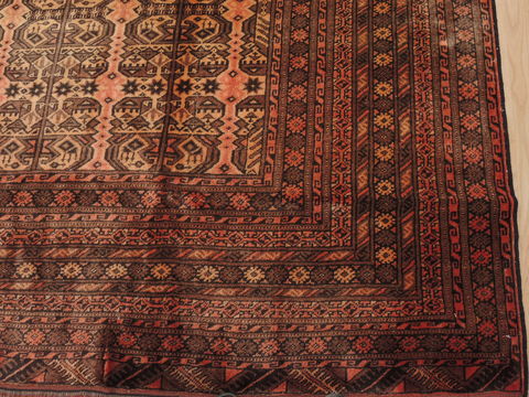 Khan Mohammadi Brown Hand Knotted 85 X 130 Area Rug 100-110291 Image 4