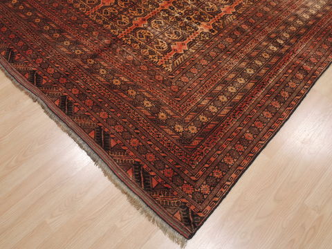 Khan Mohammadi Brown Hand Knotted 85 X 130 Area Rug 100-110291 Image 9
