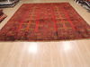 Khan Mohammadi Red Hand Knotted 91 X 1010 Area Rug 100-110293 Thumb 5