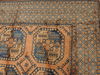 Khan Mohammadi Brown Hand Knotted 109 X 138 Area Rug 100-110294 Thumb 13