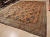 Khan Mohammadi Brown Hand Knotted 109 X 138 Area Rug 100-110294 Thumb 2