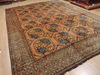Khan Mohammadi Brown Hand Knotted 109 X 138  Area Rug 100-110294 Thumb 3