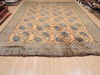 Khan Mohammadi Brown Hand Knotted 109 X 138 Area Rug 100-110294 Thumb 6