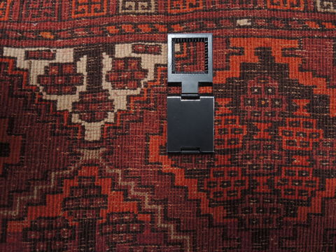 Khan Mohammadi Brown Hand Knotted 34 X 411 Area Rug 100-110301 Image 9