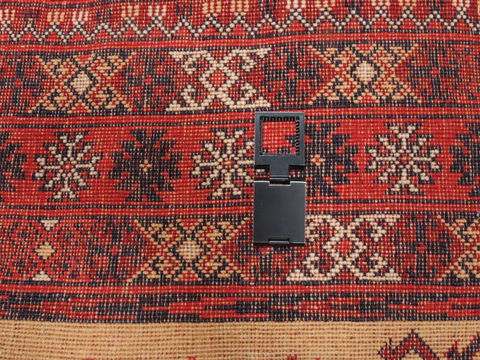 Baluch Beige Hand Knotted 35 X 64 Area Rug 100-110307 Image 9