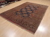 Khan Mohammadi Blue Hand Knotted 69 X 95  Area Rug 100-110311 Thumb 2