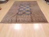 Khan Mohammadi Blue Hand Knotted 69 X 95  Area Rug 100-110311 Thumb 6