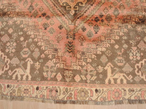 Khan Mohammadi Beige Hand Knotted 60 X 88 Area Rug 100-110321 Image 4