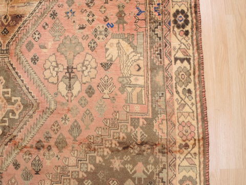 Khan Mohammadi Beige Hand Knotted 60 X 88 Area Rug 100-110321 Image 6