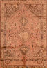 Khan Mohammadi Beige Hand Knotted 60 X 88 Area Rug 100-110321 Thumb 0