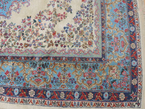 Elvan Blue Hand Knotted 68 X 911 Area Rug 100-110322 Image 5