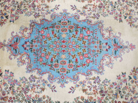 Elvan Blue Hand Knotted 68 X 911 Area Rug 100-110322 Image 6