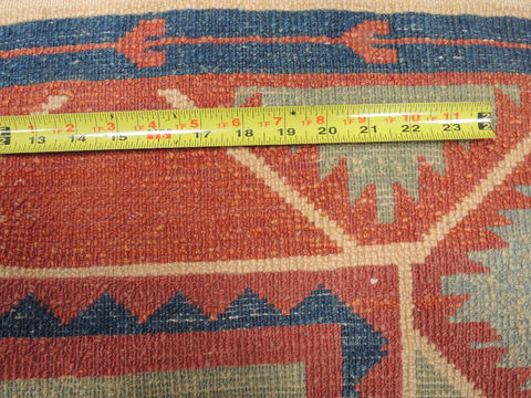 Gabbeh Multicolor Hand Knotted 39 X 49 Area Rug 100-110329 Image 10