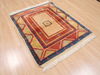 Gabbeh Multicolor Hand Knotted 39 X 49  Area Rug 100-110329 Thumb 3