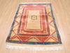 Gabbeh Blue Hand Knotted 39 X 49  Area Rug 100-110329 Thumb 6
