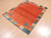 Gabbeh Red Hand Knotted 310 X 48 Area Rug 100-110333 Thumb 2