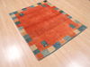 Gabbeh Red Hand Knotted 310 X 48 Area Rug 100-110333 Thumb 3