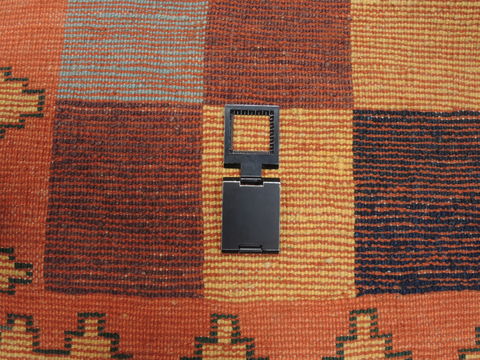 Gabbeh Beige Hand Knotted 28 X 45 Area Rug 100-110334 Image 11