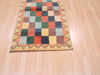 Gabbeh Beige Hand Knotted 28 X 45 Area Rug 100-110334 Thumb 7