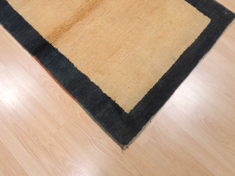 Gabbeh Beige Hand Knotted 32 X 411 Area Rug 100-110335 Image 4