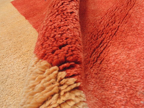 Gabbeh Red Hand Knotted 31 X 49 Area Rug 100-110347 Image 7