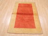 Gabbeh Red Hand Knotted 31 X 49 Area Rug 100-110347 Thumb 1