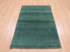 Gabbeh Green Square Hand Knotted 311 X 46  Area Rug 100-110348 Thumb 1