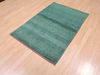 Gabbeh Green Square Hand Knotted 311 X 46  Area Rug 100-110348 Thumb 5