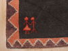 Gabbeh Red Hand Knotted 38 X 410  Area Rug 100-110351 Thumb 4
