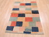 Gabbeh Beige Hand Knotted 32 X 45  Area Rug 100-110354 Thumb 1