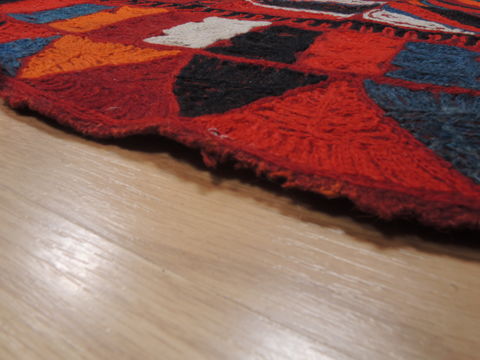 Kilim Red Flat Woven 411 X 90 Area Rug 100-110361 Image 4