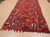 Kilim Red Flat Woven 411 X 90  Area Rug 100-110361 Thumb 1