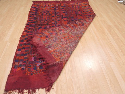 Kilim Red Flat Woven 411 X 80 Area Rug 100-110362 Image 5
