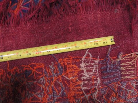 Kilim Red Flat Woven 411 X 80 Area Rug 100-110362 Image 6