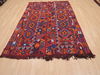 Kilim Red Flat Woven 411 X 710  Area Rug 100-110363 Thumb 1