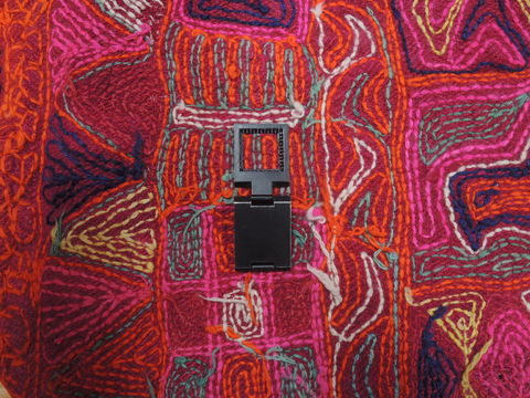 Kilim Purple Flat Woven 52 X 90 Area Rug 100-110364 Image 10